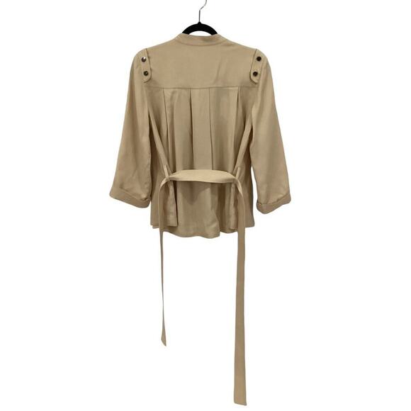 Reiss Oliva Belted Utility Jacket In Neutral Size 4 - Picture 11 of 15